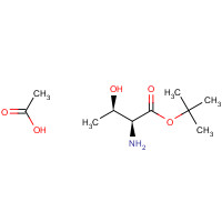 78061-03-7 acetic acid;tert-butyl (2S,3R)-2-amino-3-hydroxybutanoate chemical structure