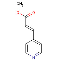 7340-34-3 methyl (E)-3-pyridin-4-ylprop-2-enoate chemical structure