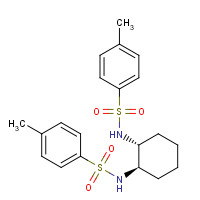 143585-47-1 4-methyl-N-[(1R,2R)-2-[(4-methylphenyl)sulfonylamino]cyclohexyl]benzenesulfonamide chemical structure