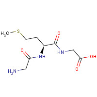 51529-34-1 2-[[(2S)-2-[(2-aminoacetyl)amino]-4-methylsulfanylbutanoyl]amino]acetic acid chemical structure