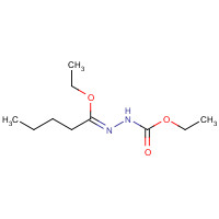 133690-79-6 ethyl (1Z)-N-ethoxycarbonylpentanehydrazonate chemical structure