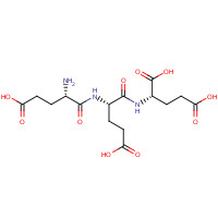 23684-48-2 (2S)-2-[[(2S)-2-[[(2S)-2-amino-4-carboxybutanoyl]amino]-4-carboxybutanoyl]amino]pentanedioic acid chemical structure