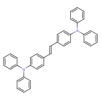 116942-09-7 N,N-diphenyl-4-[(E)-2-[4-(N-phenylanilino)phenyl]ethenyl]aniline chemical structure