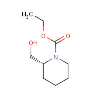 208454-13-1 ethyl (2R)-2-(hydroxymethyl)piperidine-1-carboxylate chemical structure