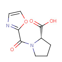1309965-70-5 (2S)-1-(1,3-oxazole-2-carbonyl)pyrrolidine-2-carboxylic acid chemical structure