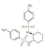 212555-28-7 4-methyl-N-[(1S,2S)-2-[(4-methylphenyl)sulfonylamino]cyclohexyl]benzenesulfonamide chemical structure