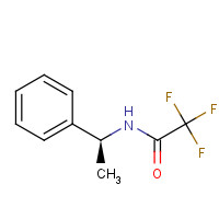 39995-51-2 2,2,2-trifluoro-N-[(1S)-1-phenylethyl]acetamide chemical structure
