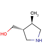 945723-36-4 [(3R,4R)-4-methylpyrrolidin-3-yl]methanol chemical structure
