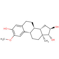 1236-72-2 (8R,9S,13S,14S,16R,17R)-2-methoxy-13-methyl-6,7,8,9,11,12,14,15,16,17-decahydrocyclopenta[a]phenanthrene-3,16,17-triol chemical structure