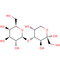 85026-53-5 (2S,3S,4R,5R)-2-(hydroxymethyl)-4-[(2S,3R,4S,5R,6R)-3,4,5-trihydroxy-6-(hydroxymethyl)oxan-2-yl]oxyoxane-2,3,5-triol chemical structure