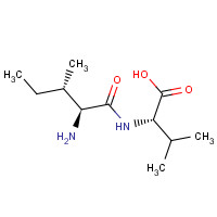 41017-96-3 (2S)-2-[[(2S,3S)-2-amino-3-methylpentanoyl]amino]-3-methylbutanoic acid chemical structure