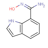 1201146-92-0 N'-hydroxy-1H-indole-7-carboximidamide chemical structure