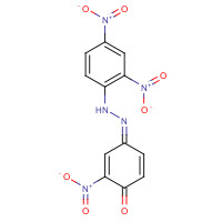 54261-72-2 (4Z)-4-[(2,4-dinitrophenyl)hydrazinylidene]-2-nitrocyclohexa-2,5-dien-1-one chemical structure