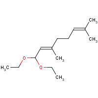 7492-66-2 (2E)-1,1-diethoxy-3,7-dimethylocta-2,6-diene chemical structure
