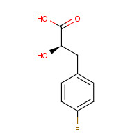 124980-94-5 (2R)-3-(4-fluorophenyl)-2-hydroxypropanoic acid chemical structure