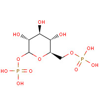 305-58-8 [(3R,4S,5S,6R)-3,4,5-trihydroxy-6-(phosphonooxymethyl)oxan-2-yl] dihydrogen phosphate chemical structure