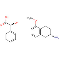 439133-67-2 (2S)-2-hydroxy-2-phenylacetic acid;(2S)-5-methoxy-1,2,3,4-tetrahydronaphthalen-2-amine chemical structure