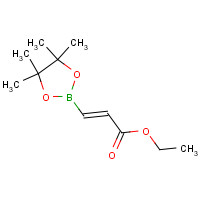 1009307-13-4 ethyl (E)-3-(4,4,5,5-tetramethyl-1,3,2-dioxaborolan-2-yl)prop-2-enoate chemical structure