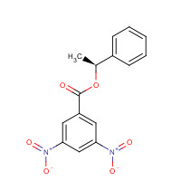 3205-18-3 [(1S)-1-phenylethyl] 3,5-dinitrobenzoate chemical structure