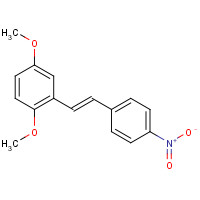 5529-38-4 1,4-dimethoxy-2-[(E)-2-(4-nitrophenyl)ethenyl]benzene chemical structure