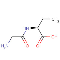 19461-37-1 (2S)-2-[(2-aminoacetyl)amino]butanoic acid chemical structure