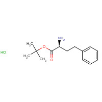 130316-46-0 tert-butyl (2S)-2-amino-4-phenylbutanoate;hydrochloride chemical structure
