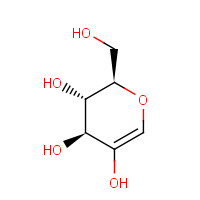 94839-04-3 (2R,3S,4S)-2-(hydroxymethyl)-3,4-dihydro-2H-pyran-3,4,5-triol chemical structure