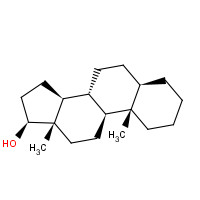1225-43-0 (5R,8R,9S,10S,13S,14S,17S)-10,13-dimethyl-2,3,4,5,6,7,8,9,11,12,14,15,16,17-tetradecahydro-1H-cyclopenta[a]phenanthren-17-ol chemical structure