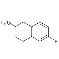 176707-78-1 (2S)-6-bromo-1,2,3,4-tetrahydronaphthalen-2-amine chemical structure