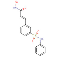 414864-00-9 (E)-N-hydroxy-3-[3-(phenylsulfamoyl)phenyl]prop-2-enamide chemical structure