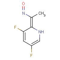 1075756-91-0 (2E)-3,5-difluoro-2-(1-nitrosoethylidene)-1H-pyridine chemical structure