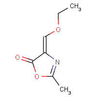 634148-59-7 (4Z)-4-(ethoxymethylidene)-2-methyl-1,3-oxazol-5-one chemical structure