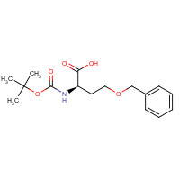 150009-60-2 (2R)-2-[(2-methylpropan-2-yl)oxycarbonylamino]-4-phenylmethoxybutanoic acid chemical structure