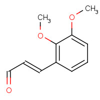 62378-68-1 (E)-3-(2,3-dimethoxyphenyl)prop-2-enal chemical structure
