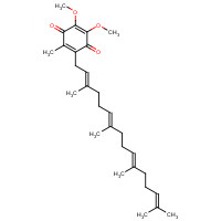 4370-62-1 2,3-dimethoxy-5-methyl-6-[(2E,6E,10E)-3,7,11,15-tetramethylhexadeca-2,6,10,14-tetraenyl]cyclohexa-2,5-diene-1,4-dione chemical structure