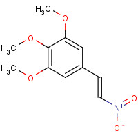 6316-70-7 1,2,3-trimethoxy-5-[(E)-2-nitroethenyl]benzene chemical structure