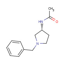 114636-33-8 N-[(3R)-1-benzylpyrrolidin-3-yl]acetamide chemical structure