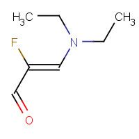 152873-64-8 (Z)-3-(diethylamino)-2-fluoroprop-2-enal chemical structure