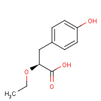 325793-65-5 (2S)-2-ethoxy-3-(4-hydroxyphenyl)propanoic acid chemical structure