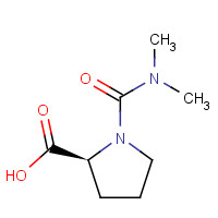 1305322-88-6 (2S)-1-(dimethylcarbamoyl)pyrrolidine-2-carboxylic acid chemical structure