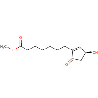 42038-75-5 methyl 7-[(3S)-3-hydroxy-5-oxocyclopenten-1-yl]heptanoate chemical structure