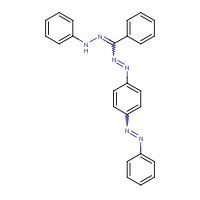 77205-79-9 N'-anilino-N-(4-phenyldiazenylphenyl)iminobenzenecarboximidamide chemical structure