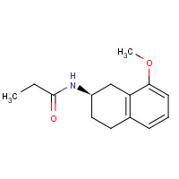 134865-70-6 N-[(2R)-8-methoxy-1,2,3,4-tetrahydronaphthalen-2-yl]propanamide chemical structure