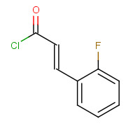 208922-47-8 (E)-3-(2-fluorophenyl)prop-2-enoyl chloride chemical structure