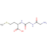 17343-02-1 (2S)-2-[[2-[(2-aminoacetyl)amino]acetyl]amino]-4-methylsulfanylbutanoic acid chemical structure