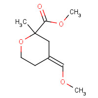 1104606-18-9 methyl (4E)-4-(methoxymethylidene)-2-methyloxane-2-carboxylate chemical structure