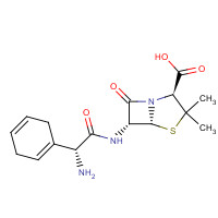 26774-90-3 (2S,5R,6R)-6-[[(2R)-2-amino-2-cyclohexa-1,4-dien-1-ylacetyl]amino]-3,3-dimethyl-7-oxo-4-thia-1-azabicyclo[3.2.0]heptane-2-carboxylic acid chemical structure