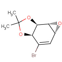 130669-74-8 (3aS,5aR,6aR,6bS)-4-bromo-2,2-dimethyl-3a,5a,6a,6b-tetrahydrooxireno[2,3-g][1,3]benzodioxole chemical structure