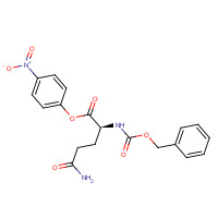 7763-16-8 (4-nitrophenyl) (2S)-5-amino-5-oxo-2-(phenylmethoxycarbonylamino)pentanoate chemical structure