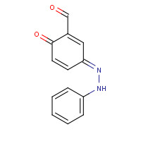 151726-58-8 (3E)-6-oxo-3-(phenylhydrazinylidene)cyclohexa-1,4-diene-1-carbaldehyde chemical structure